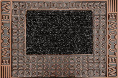 Коврик грязезащитный Akuteks Tekstil Pvc Mat 45x70-LINEA-COPPER-PVCMat - 