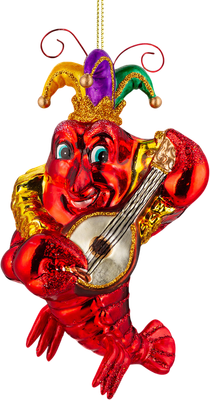 Елочная игрушка Erich Krause Decor. Лобстер и мандолина / 62375 - 