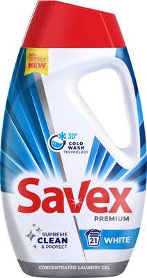 Гель для стирки Savex White (945мл) - 