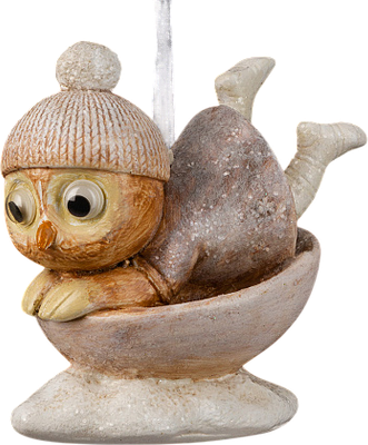 

Елочная игрушка, Decor. Совенок нарядный / 62433