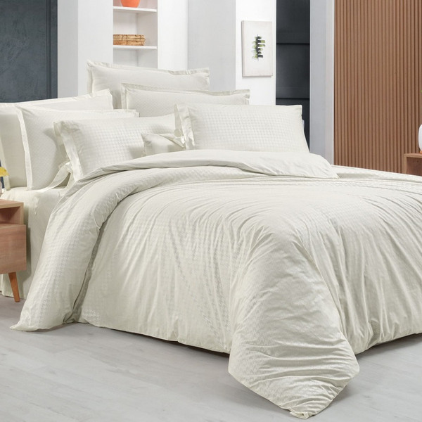 Комплект постельного белья Sarev Fancy Dream Евро / N345 PERLITA v1/Ekru