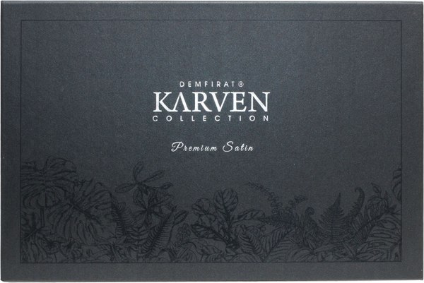 Комплект постельного белья Karven Премиум Сатин Евро / N359 LUCCA Violet