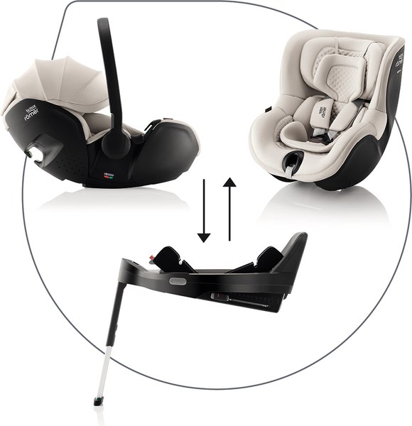 Автокресло Britax Romer Baby-Safe Pro Classic + Vario Base 5Z (Deep Black)