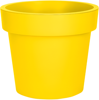 Кашпо Ellastik Plast Loft (50л, желтый) - 