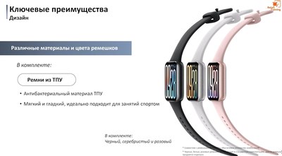 Фитнес-браслет Xiaomi Mi Smart Band 9 Pro BHR8714GL / M2402B1 (розовое золото)