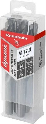 Набор сверл Rennbohr 12.0х151мм Dinamic P9M3 / 666120 (5шт) -