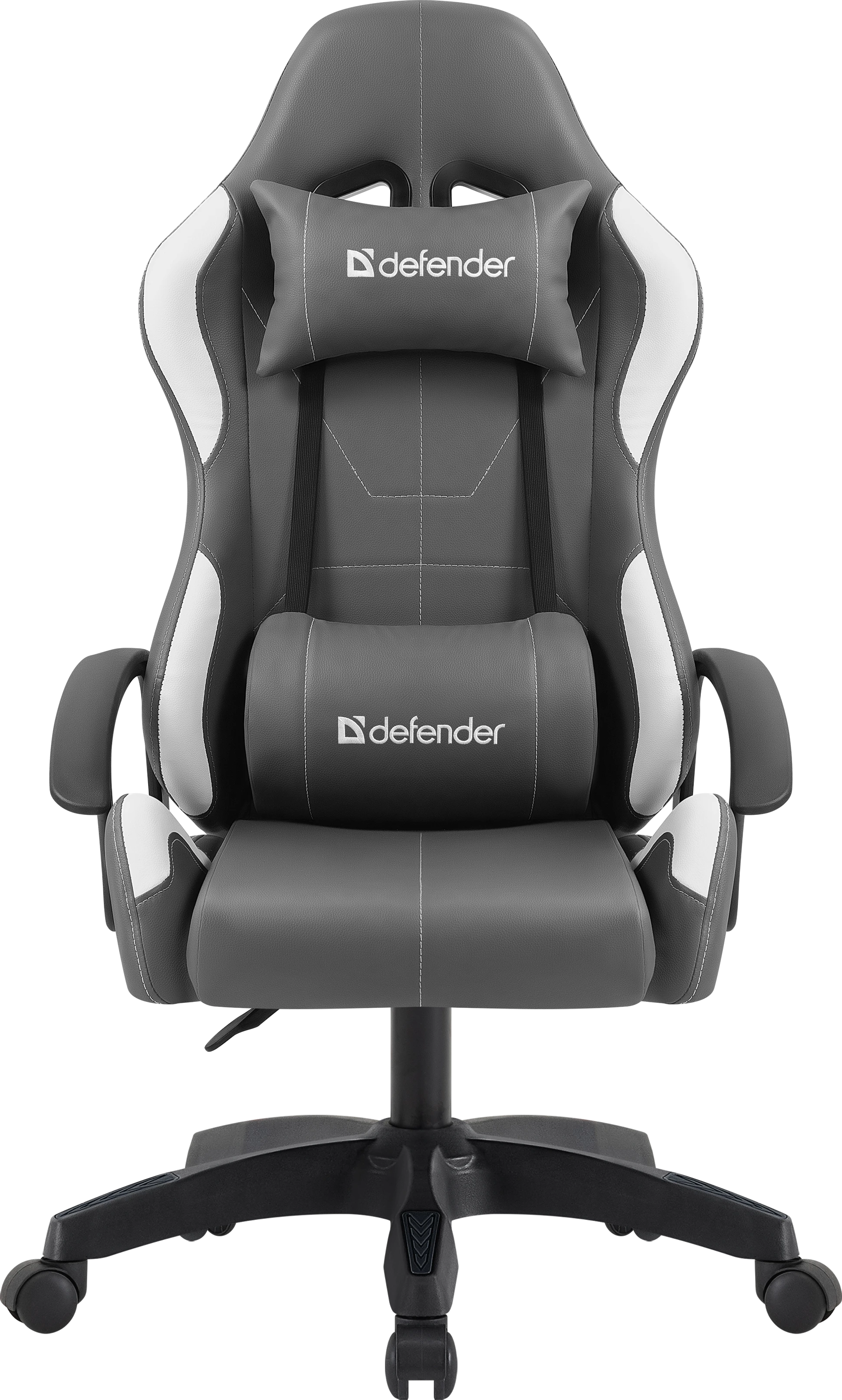 Кресло геймерское Defender Chromos / 64675 (серый/белый) — фото 2