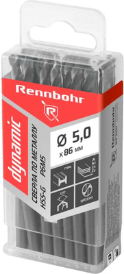 

Набор сверл, 5.0х86мм Dinamic P9M3 / 666050