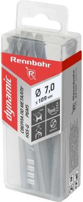 Набор сверл Rennbohr 7.0х109мм Dinamic P9M3 / 666070 (10шт) -