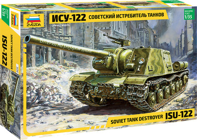 Сборная модель Звезда Советский истребитель танков ИСУ-122 / 3534 -