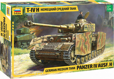 Сборная модель Звезда Немецкий средний танк Т-IV (Н) / 3620 -