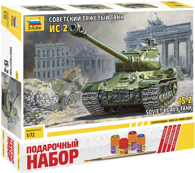 Сборная модель Звезда Советский тяжелый танк Ис-2 / 5011П -
