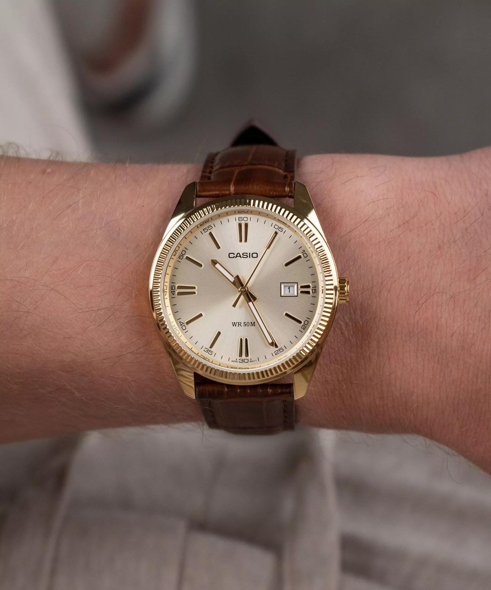 Часы наручные унисекс Casio MTP-1302PGL-9A — фото 4