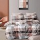 Комплект постельного белья Alleri Поплин Luxe 2сп с европростыней / П-363 - 