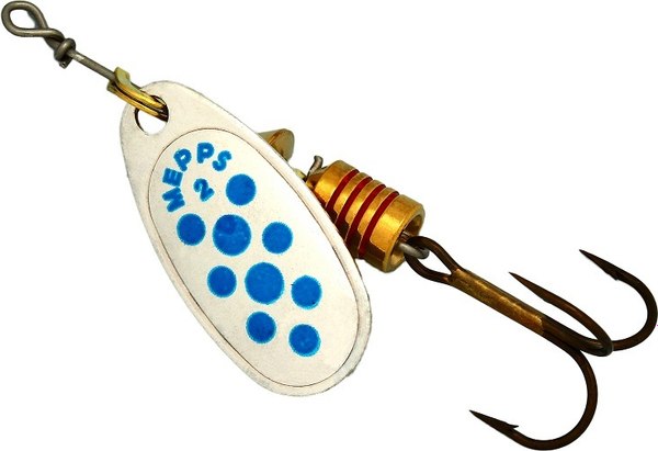 Блесна Mepps Comet 2 Silver/Blue Dots / 529336-B