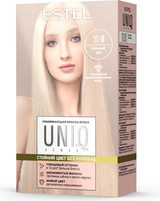 

Крем-краска для волос, Uniq Sense 10/0