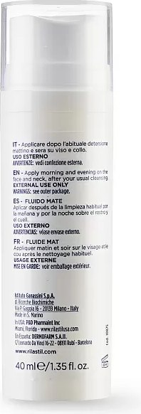 Флюид для лица Rilastil Aqua Sensitive Матирующий (40мл)