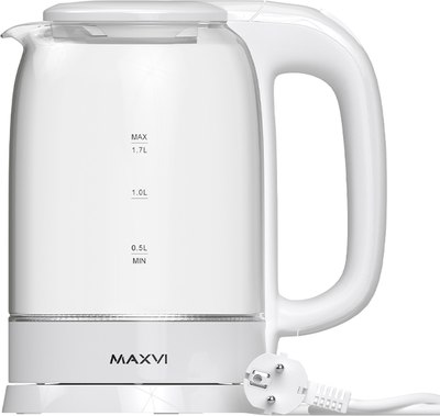 Электрочайник Maxvi KE1741G (белый) - 