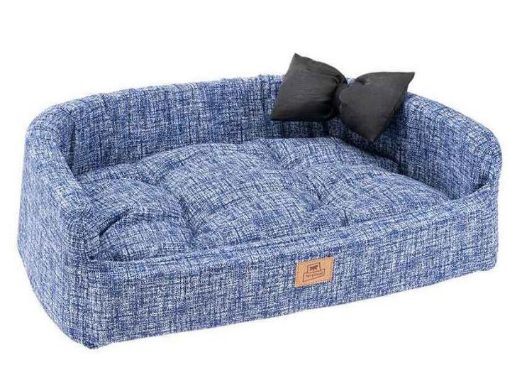 Лежанка для животных Ferplast Harris Woof 50 / 82940599 (меланж синий)