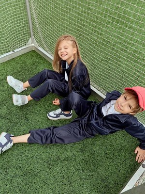 Спортивный костюм детский FN Tracksuit Kid / KFN4251003-424 (р.160, темно-синий)