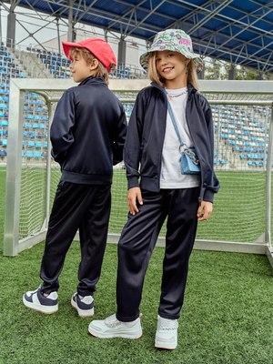 Спортивный костюм детский FN Tracksuit Kid / KFN4251003-424 (р.160, темно-синий)