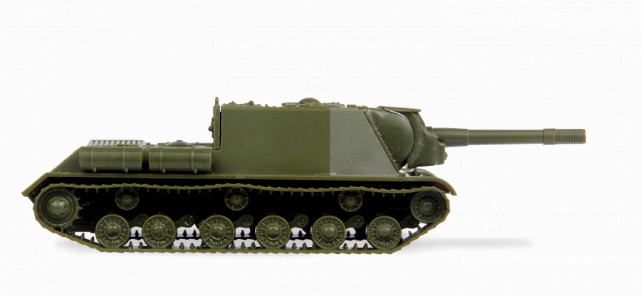 Сборная модель Звезда Советское штурмовое орудие ИСУ-152 / 6207 — фото 3