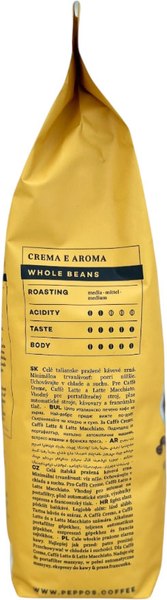 Кофе в зернах Peppo’s Coffee Crema e Aroma (1кг)