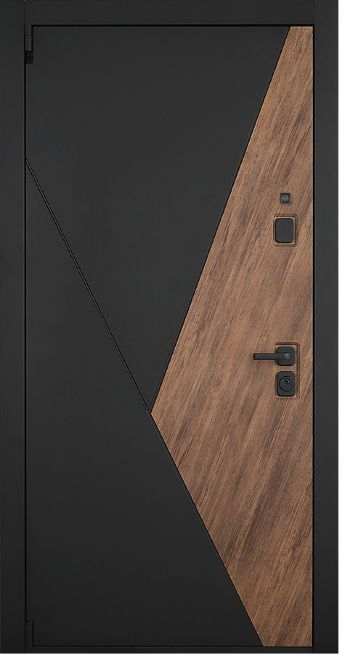 Входная дверь ГРАНИТ Геометрия 73 (86x205, левая) — фото 2