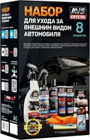 Набор автохимии AVS AVK-873 Для ухода за внешним видом автомобиля / A85315S - 