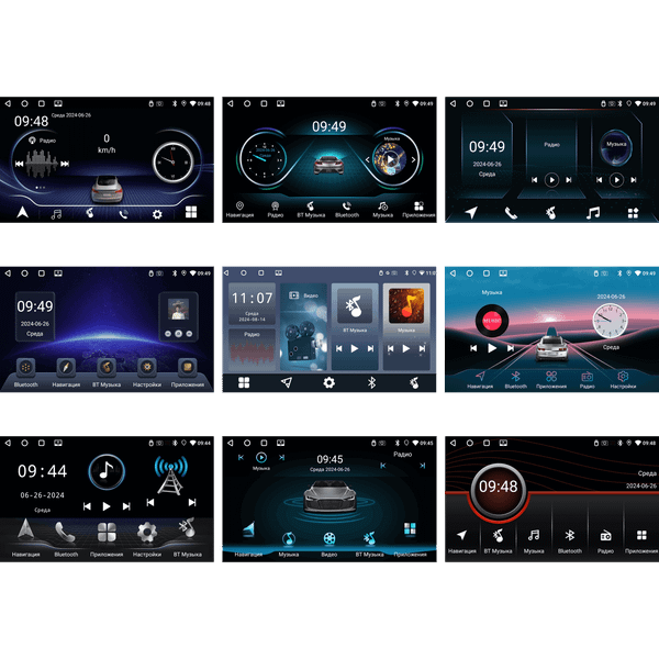 Бездисковая автомагнитола Incar NBA-7710-4