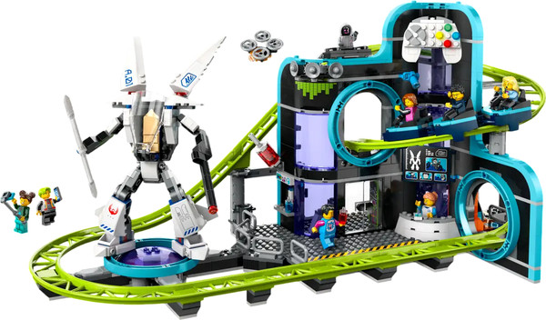 Конструктор Lego City Парк аттракционов: Мир роботов 60421