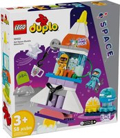 Конструктор Lego Duplo Приключение на космическом шаттле 3 в 1 10422 - 