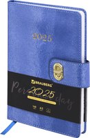 Ежедневник Brauberg Elegant 2025 / 115936 (темно-синий) - 