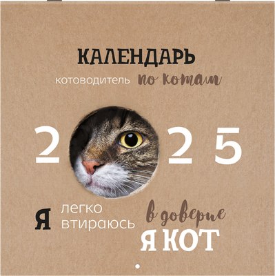 

Календарь настенный, Смешные котики 2025г / 116165