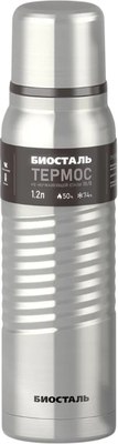 Термос для напитков Биосталь Экстрим BST- M (1.2л, матовый) - 