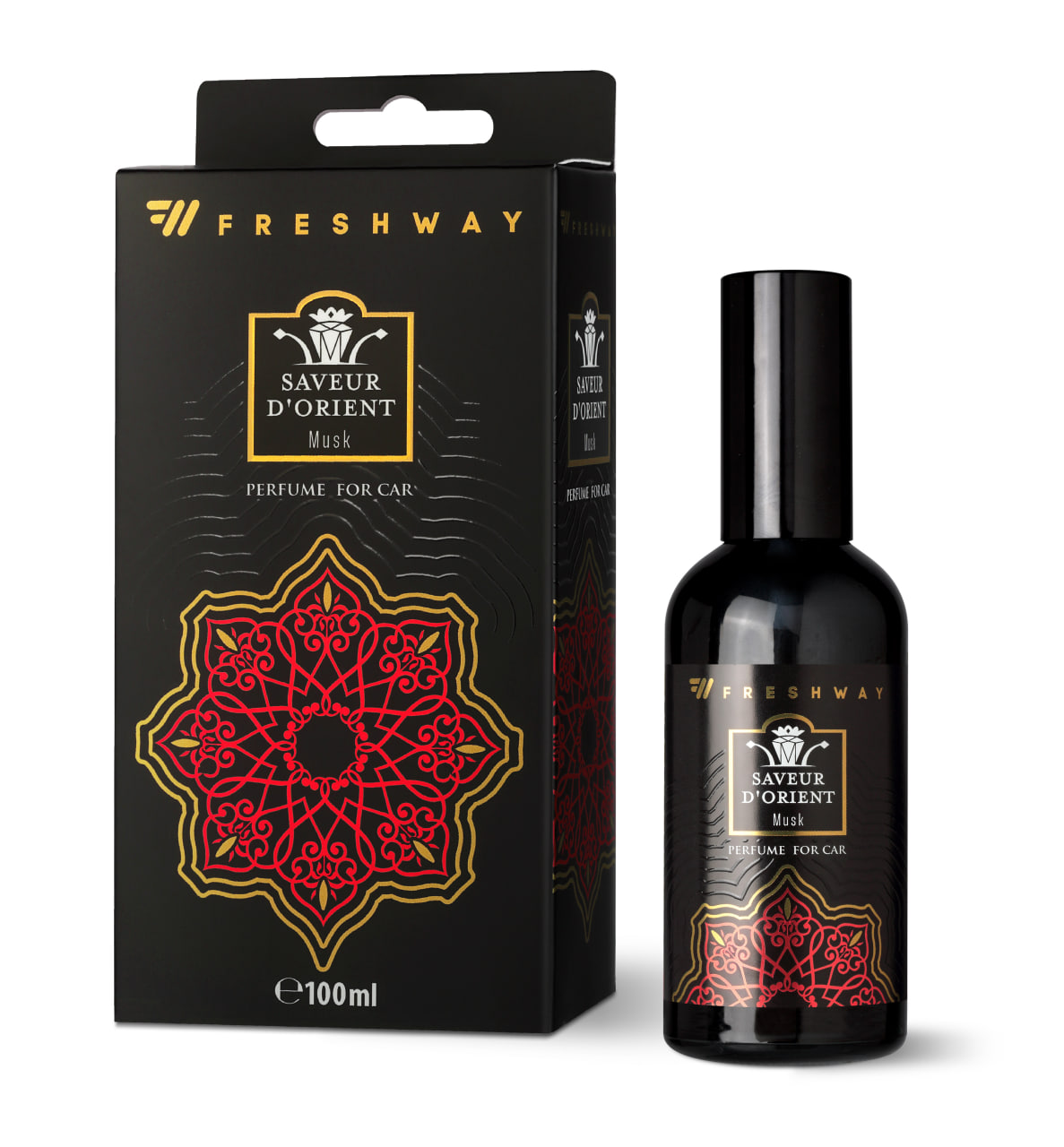 Ароматизатор автомобильный Fresh Way Spray Saveur D'orient Musk SDP 02 (100мл)