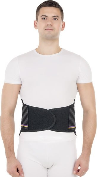 Корсет ортопедический пояснично-крестцовый Медиана Т.58.09 (XL, черный) — фото 2