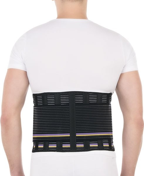 Корсет ортопедический пояснично-крестцовый Медиана Т.58.09 (XL, черный)