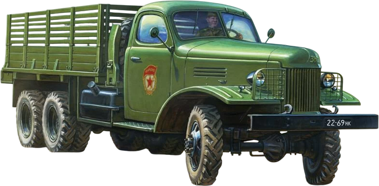 Сборная модель Звезда Грузовик ЗиС-151 / 3541