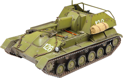 

Сборная модель, Советская самоходная артиллерийская установка Су-76 / 3662