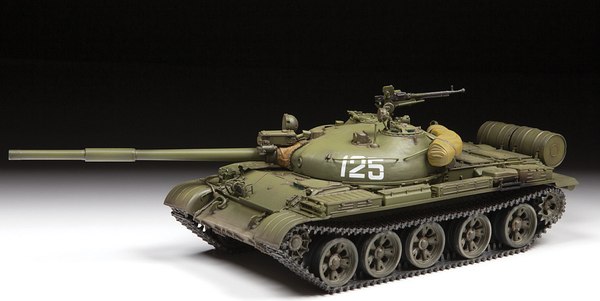 Сборная модель Звезда Советский боевой танк Т-62 (1974-1975) / 3673