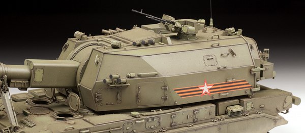 Сборная модель Звезда Российская 152-мм гаубица 2С35 Коалиция-СВ / 3677