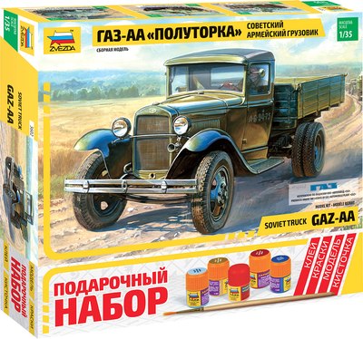 Сборная модель Звезда Грузовик ГАЗ-АА Полуторка / 3602П - 