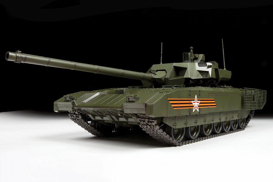 Сборная модель Звезда Российский основной боевой танк Т-14 Армата / 3670П — фото 4