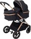 Детская универсальная коляска MOWbaby Jasper 3 в 1 / MB022 (Gold Black) - 
