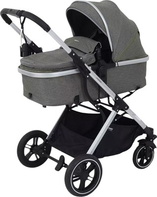 Детская универсальная коляска MOWbaby Jasper 3 в 1 / MB022 (Silver Green) - 