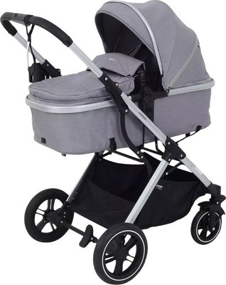 Детская универсальная коляска MOWbaby Jasper 3 в 1 / MB022 (Silver Grey) - 
