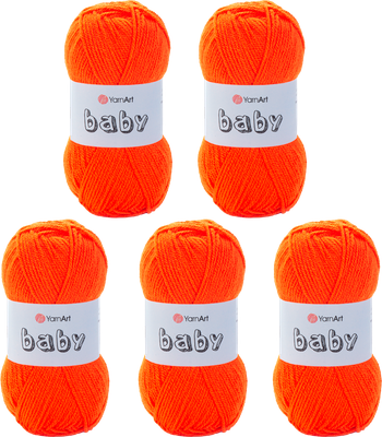 

Набор пряжи для вязания, Baby 100% акрил 150м / 8279