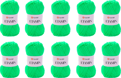 

Набор пряжи для вязания, Etamin 100% акрил 180м / 457