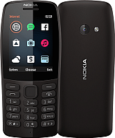 Мобильный телефон Nokia 210 Dual Sim / TA-1139 (черный) - 